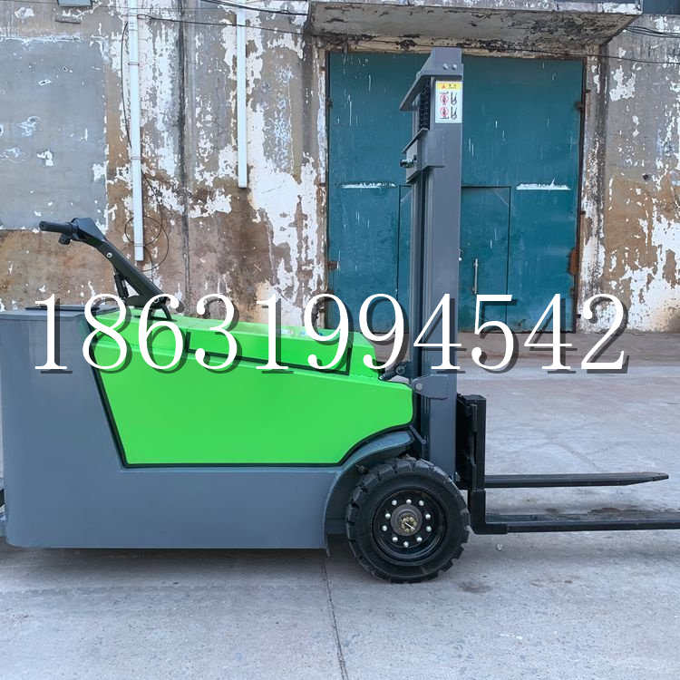 罗平县小型电动叉车1吨2吨步行站驾式电瓶堆高充电装卸车液压升降车铲车
